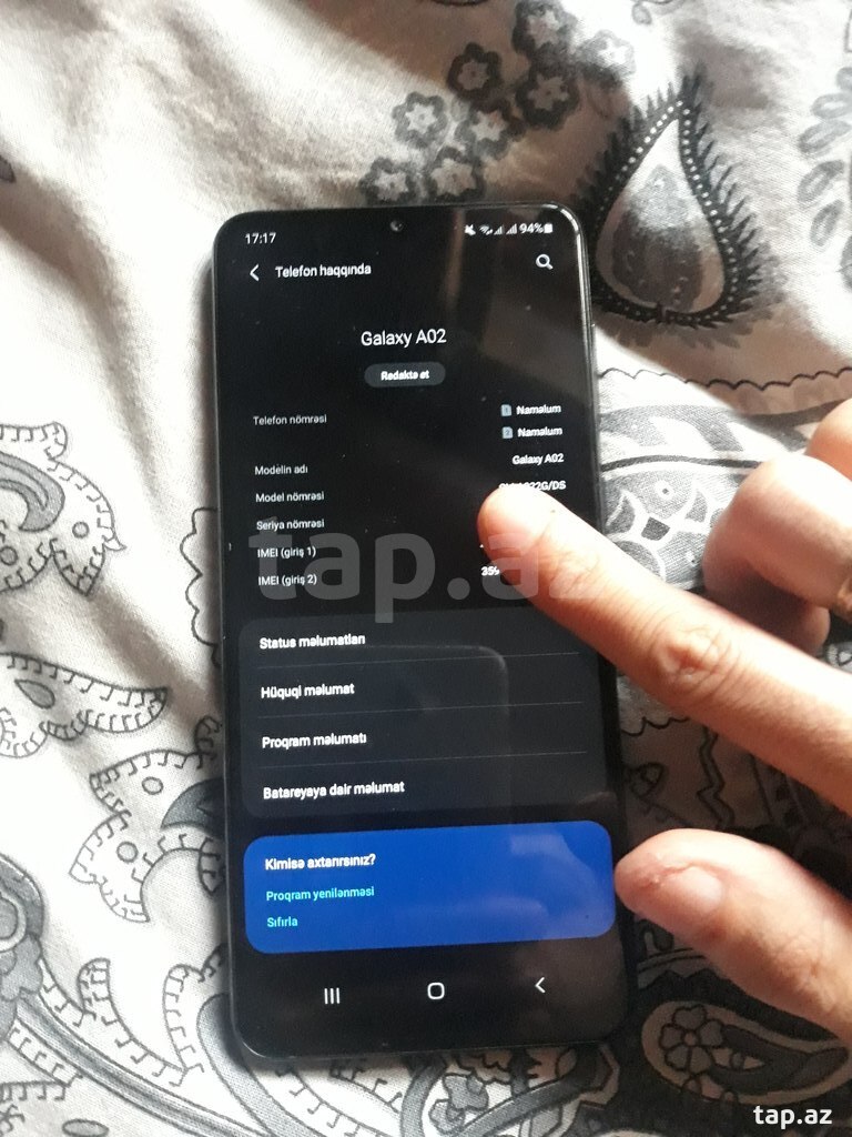 Samsung Galaxy A02 Black 32GB/3GB