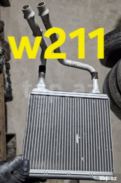 "Mercedes benz" pec radiatoru və boruları