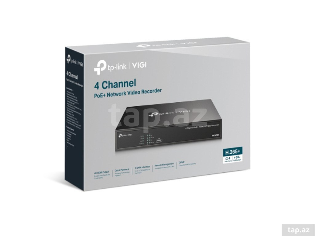 TP-Link VIGI NVR1004H-4P
