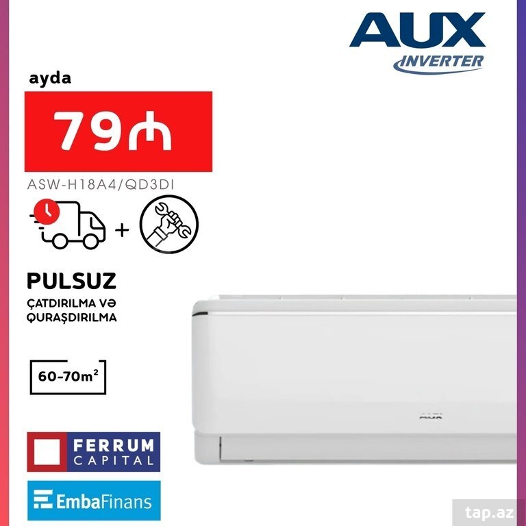 Kondisioner "AUX 18000BTU Inverter"