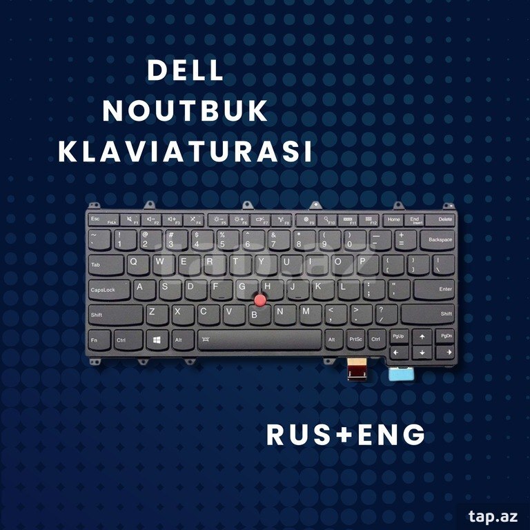 Noutbuk klaviaturası "Dell"