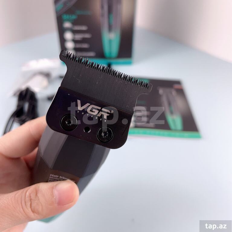 Professional təraş aparatı "VGR 906 2000MAH 9000RPM Ceramic Blades" (14)