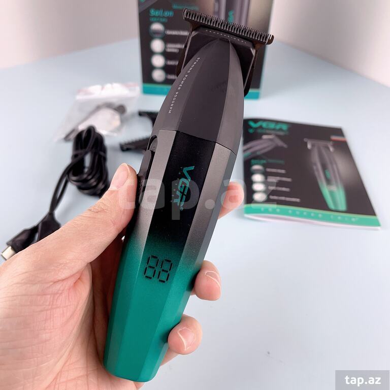 Professional təraş aparatı "VGR 906 2000MAH 9000RPM Ceramic Blades" (13)