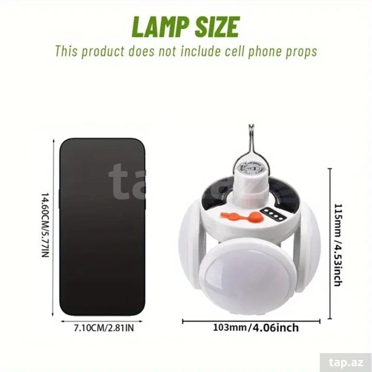 Günəş panelli lamp fənəri