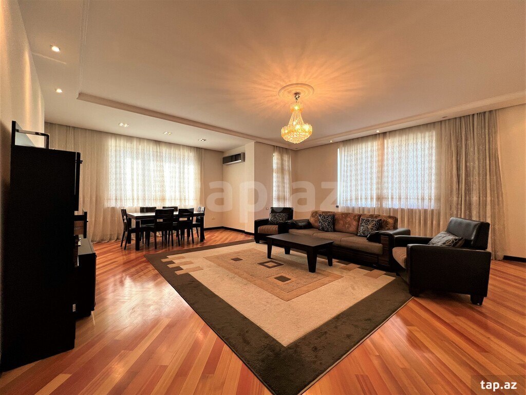 3-otaqlı yeni tikili kirayə verilir, Nizami küç., 160 m² (2)