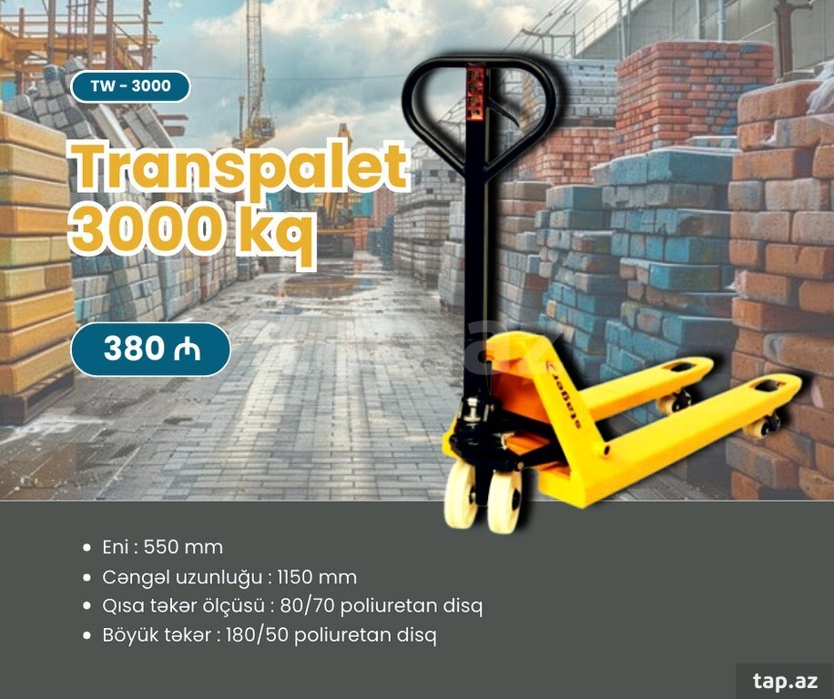 Transpalet 3000kq