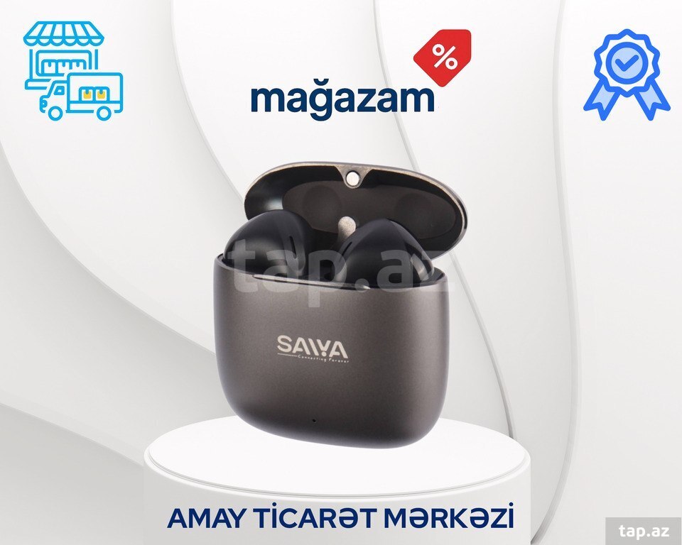 Simsiz qulaqlıqlar "Saiya MT1 Black"