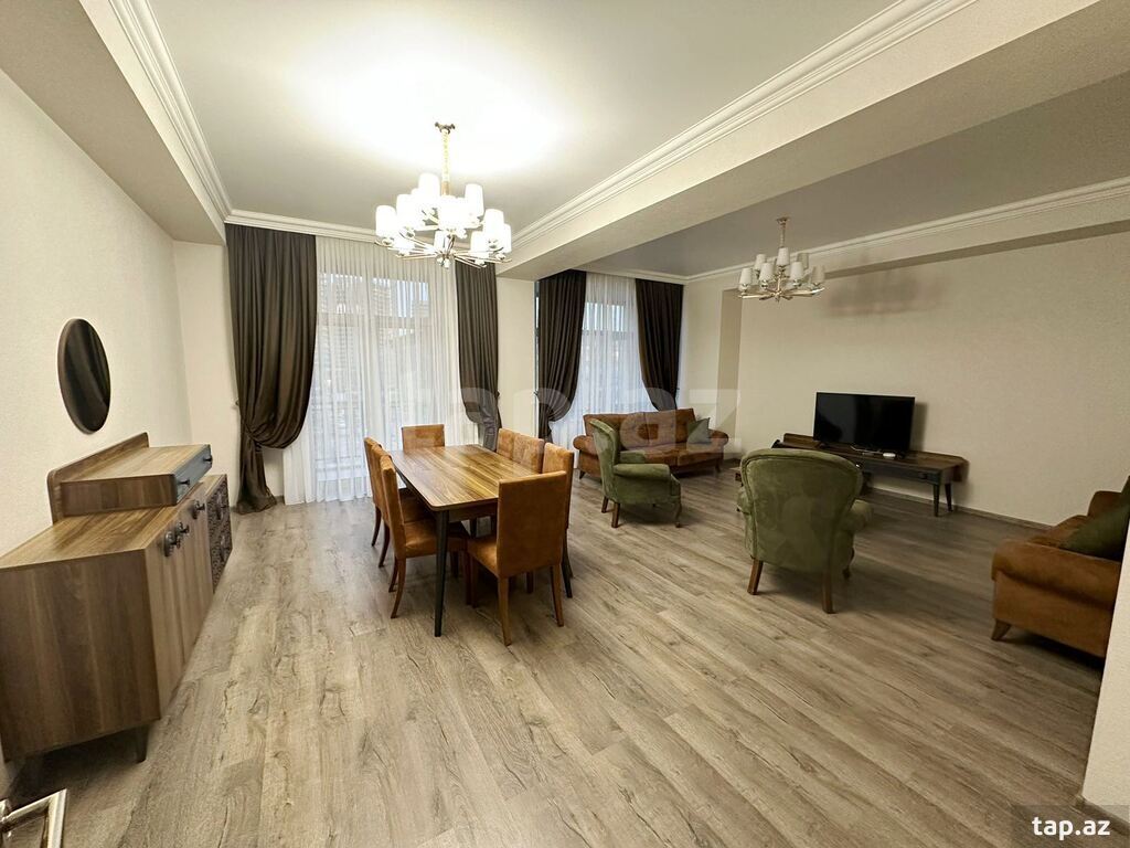 4-otaqlı yeni tikili kirayə verilir, Xətai r., 190 m²