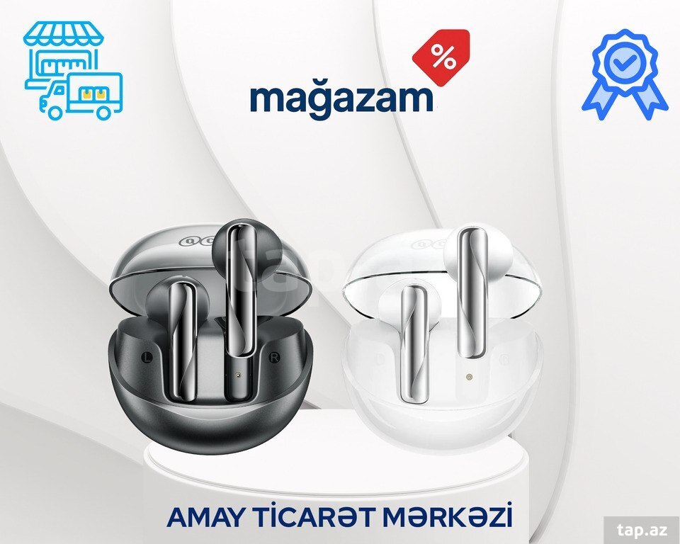 Simsiz qulaqlıqlar "QCY Ailybuds Clear"
