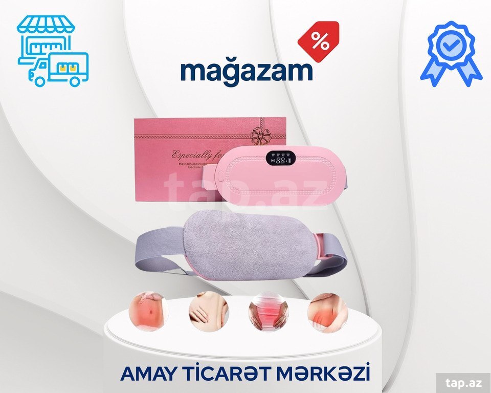 Qadınlar üçün portativ istilik və vibrasiya yastığı