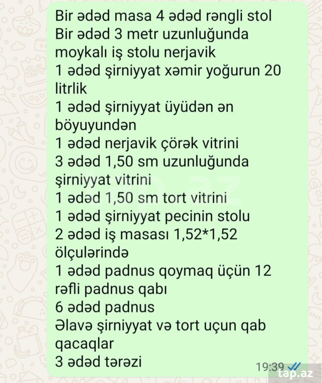 Hazır biznes (Şirniyyat sexi) (2)