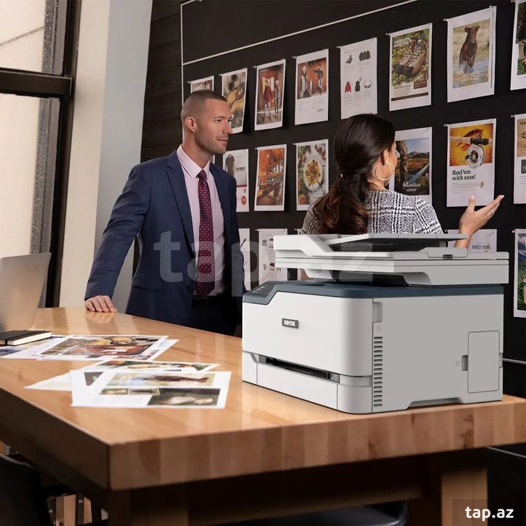 Rəngli printer "Xerox C235 Wi-Fi, Copy, print, scan" (4)