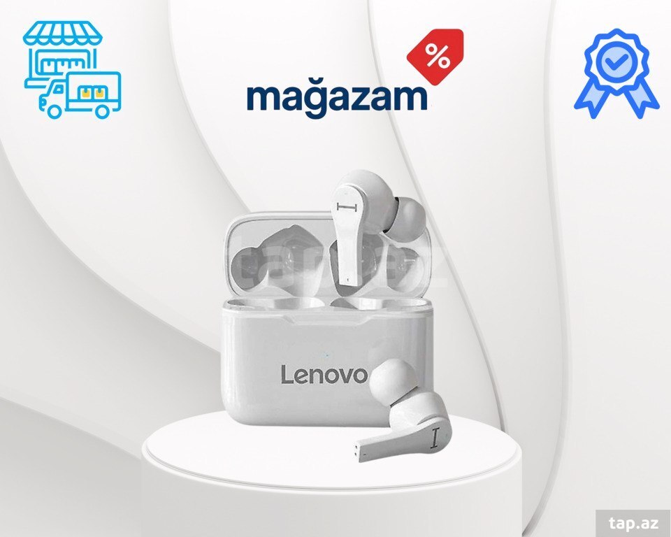 Simsiz qulaqcıq "Lenovo QT82 White"