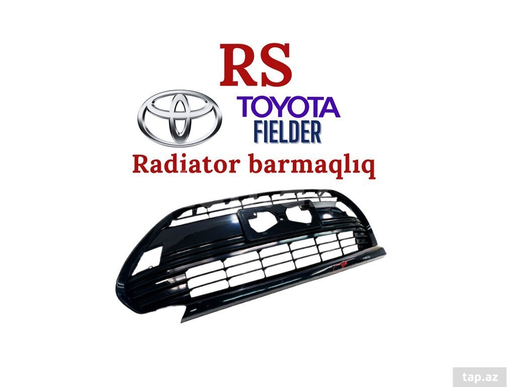 "Toyota Fielder" radiator barmaqlığı
