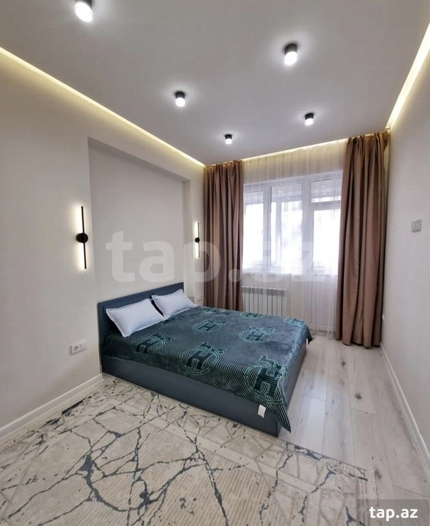 2-otaqlı yeni tikili kirayə verilir, İnşaatçılar m., 82 m²
