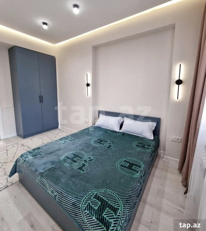 2-otaqlı yeni tikili kirayə verilir, İnşaatçılar m., 82 m² (2)