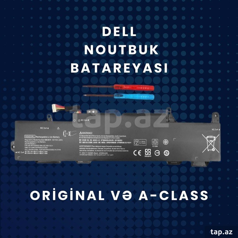 Noutbuk batareyaları "Dell"
