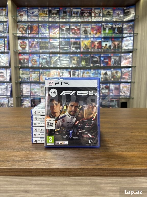 PS5 üçün "F1 25" oyun diski
