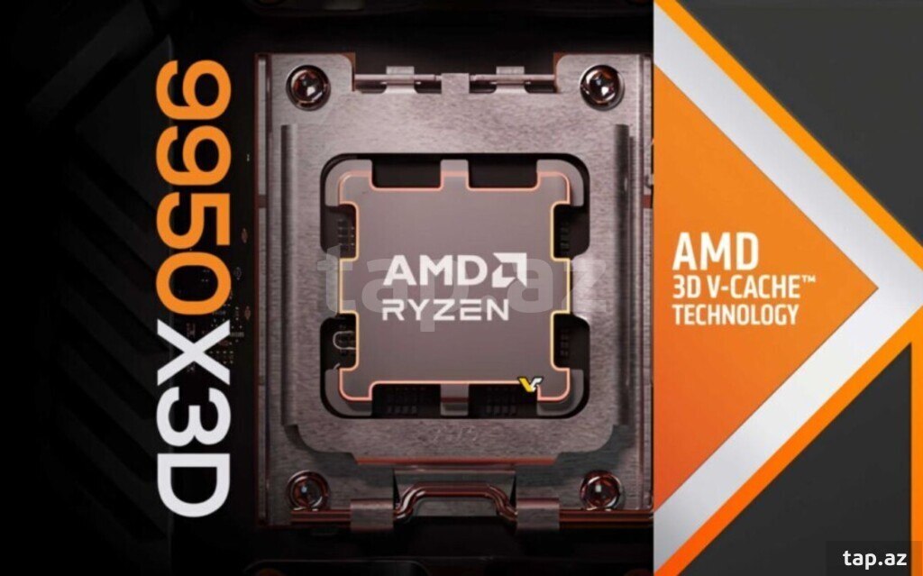 Prosessor "AMD Ryzen 9 9950X3D"