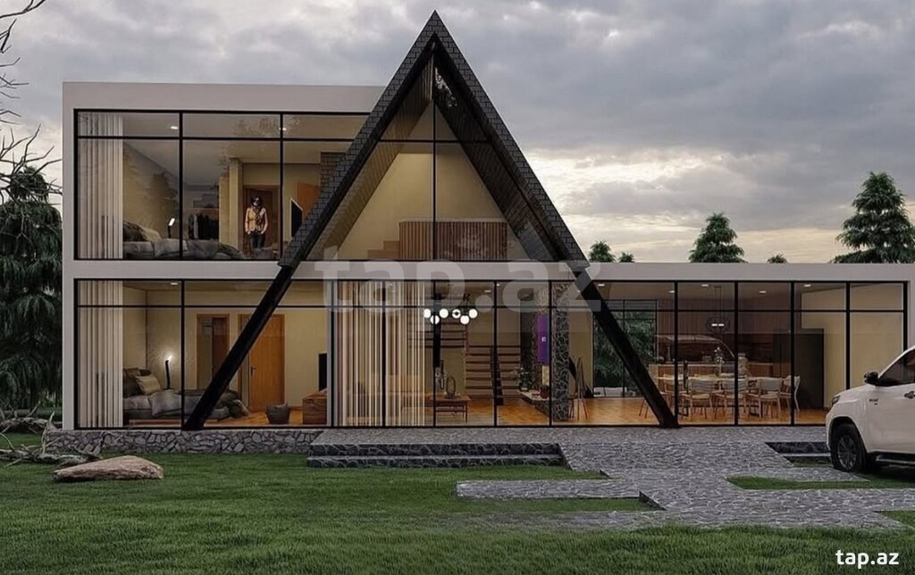  A-Frame evlərin tikintisi (6)