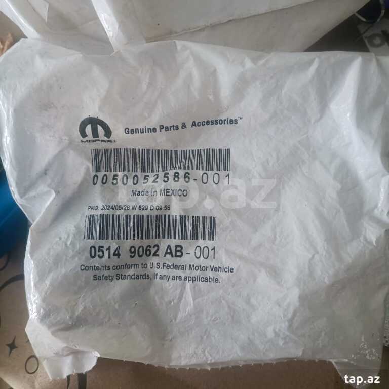 "Dodge Charger, Chrysler" yağ təzyiqi sensoru
