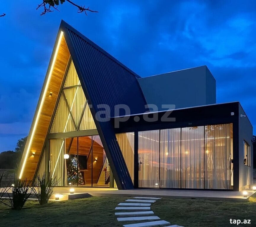  A-Frame evlərin tikintisi (4)