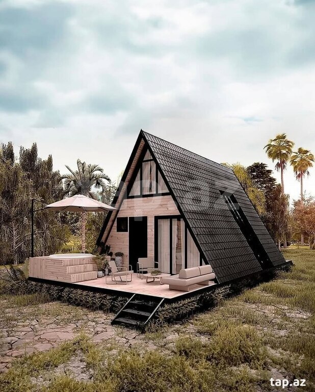  A-Frame evlərin tikintisi (13)