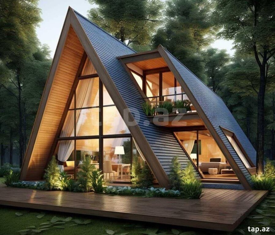  A-Frame evlərin tikintisi (5)