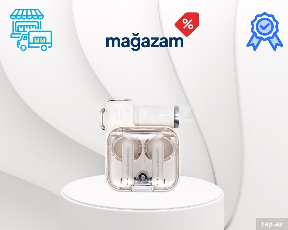 Simsiz qulaqcıq "Monster XKT15 Ivory"