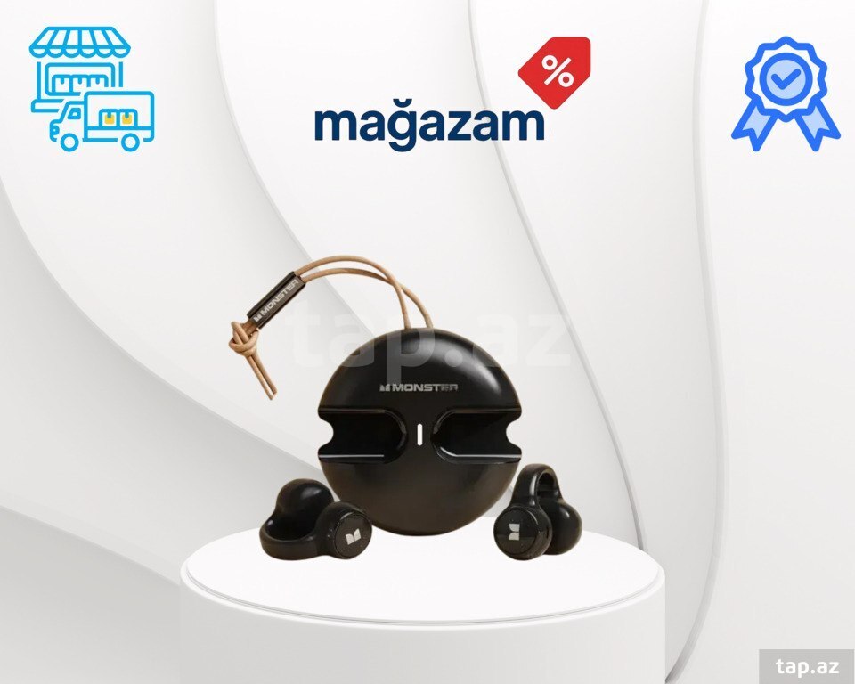 Simsiz qulaqlıq "Monster XKT21 Black"
