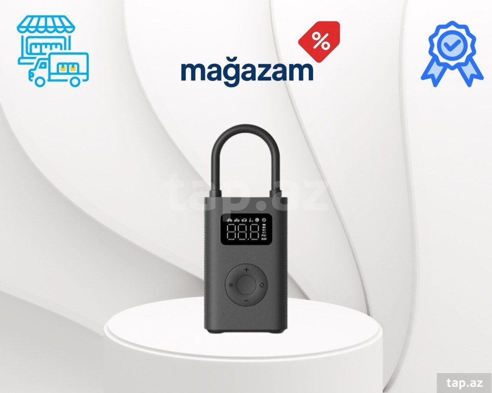 Xiaomi Portable Electric Air Compressor 2 – Portativ Elektrik Hava Kompressoru