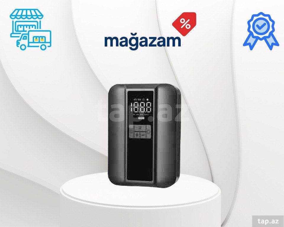 Portativ elektrik hava kompressoru "Yesido VC04 Qara"