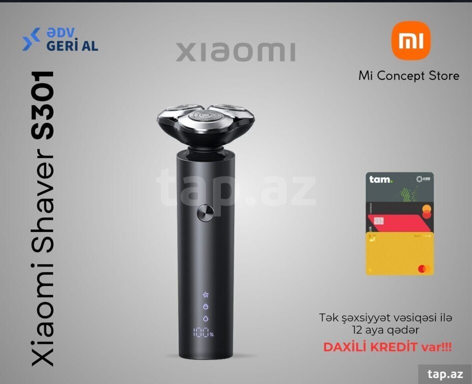 Elektrikli ülgüc "Xiaomi Shaver S301" 