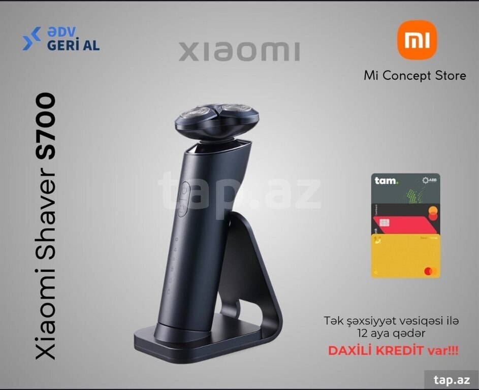 Elektrikli ülgüc "Xiaomi Shaver S700" 