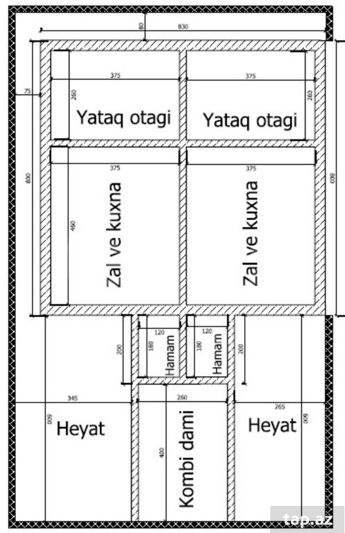 Həyət evi, Binə qəs. (2)
