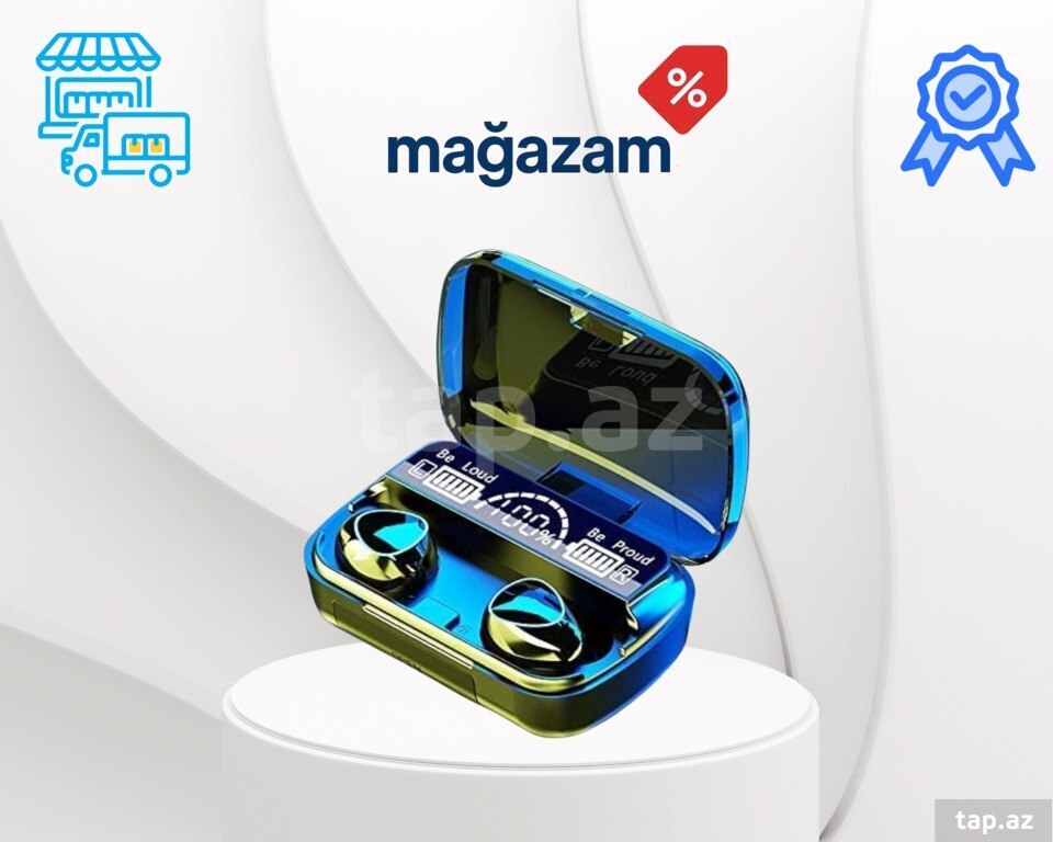 Simsiz qulaqlıqlar "M10 TWS 5.3 Bluetooth"