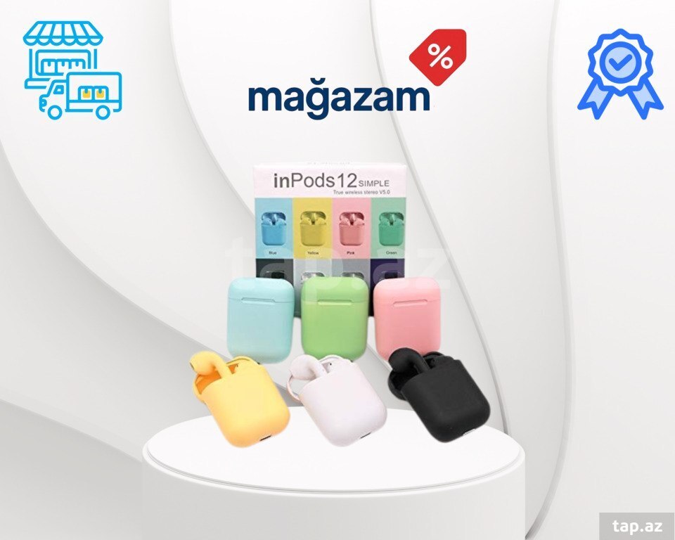 Simsiz qulaqlıqlar "Inpods i12"