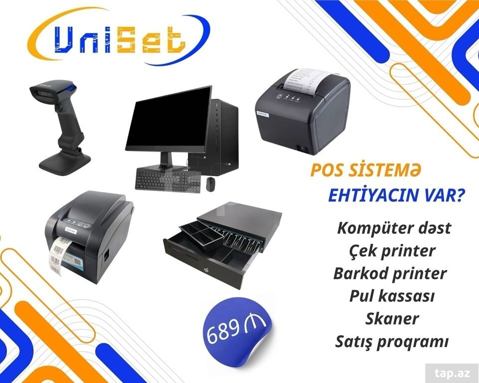 Kassa avadanlıqları və satış proqramı