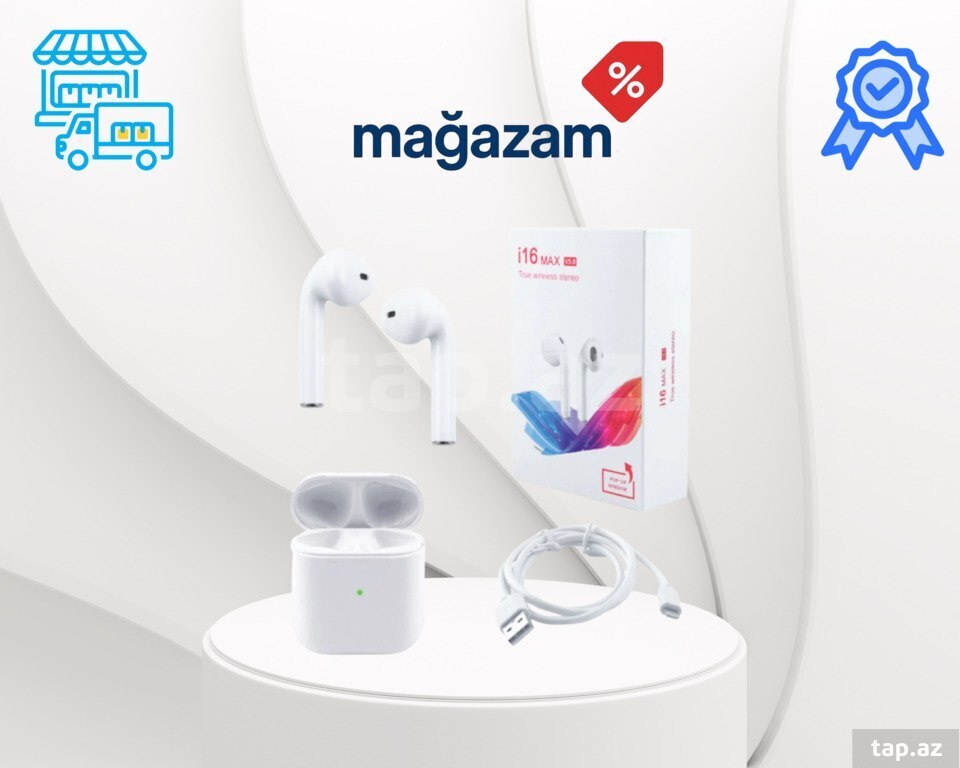 Simsiz qulaqlıqcıq "Inpods i16 Max White"