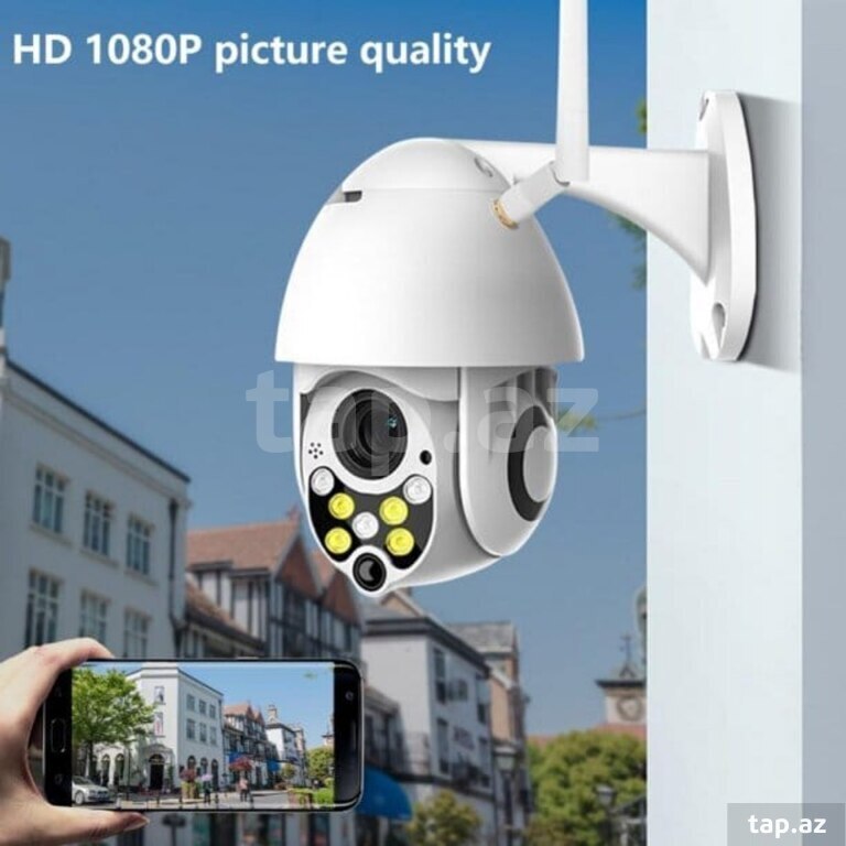 Simsiz Wifi ptz kamera 360° 3mp/2K +64GB