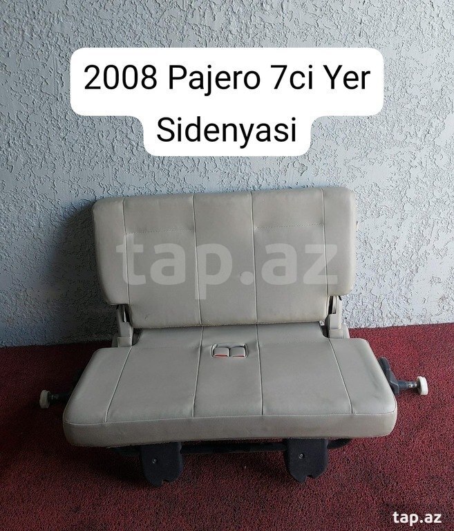 "Mitsubishi Pajero" oturacaqları