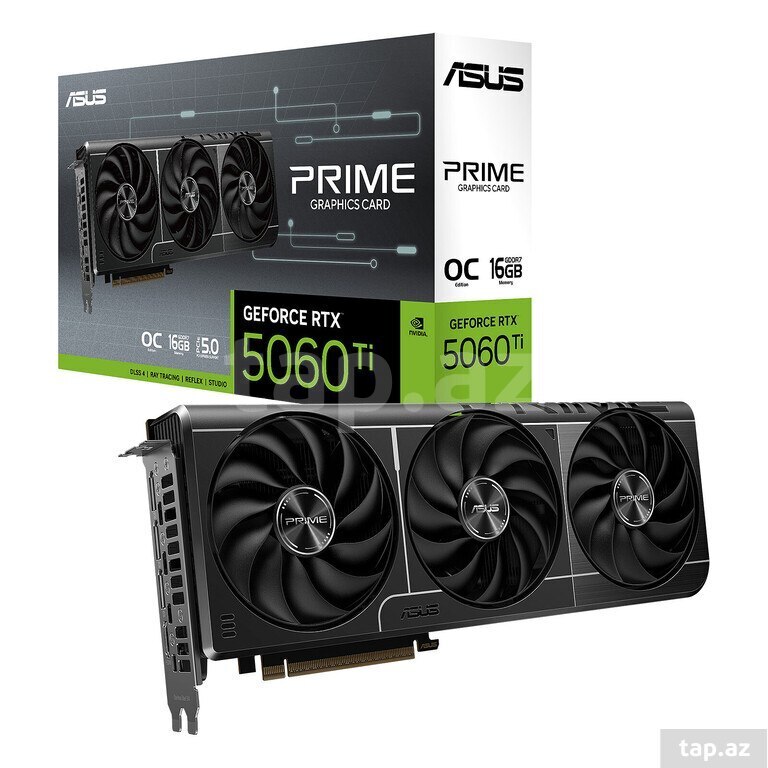 Videokart “ASUS PRIME GeForce RTX 5060 Ti 16GB”