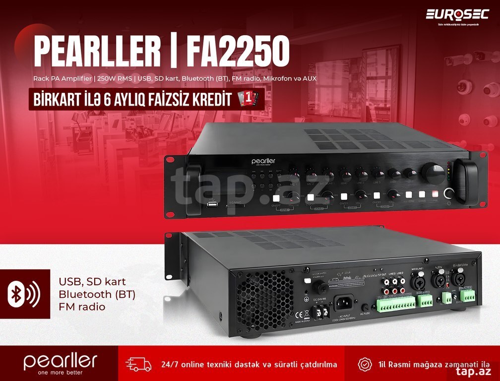 Səs gücləndirici "PEARLLER FA2250"