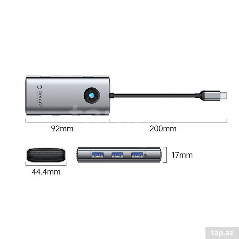 ORICO PW11-6P 6-in-1 USB-C Hub