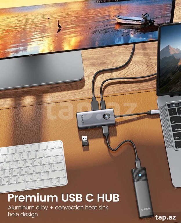 ORICO PW11-6P 6-in-1 USB-C Hub (3)