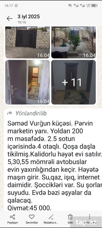Həyət evi, Sumqayıt ş. (2)