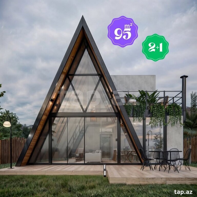  A-Frame evlərin tikintisi