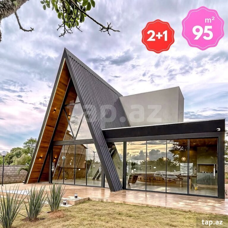  A-Frame evlərin tikintisi (3)
