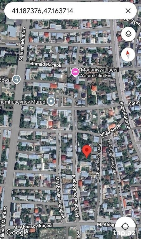 14.5 sot torpaq sahəsi, Şəki ş. (15)