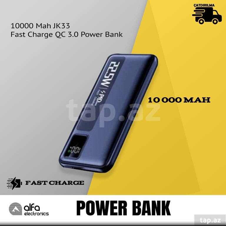 PowerBank JK33 10000 mAh